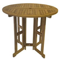 Royal Teak Drop Leaf Bar Table