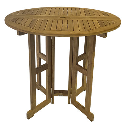 Royal Teak Drop Leaf Bar Table
