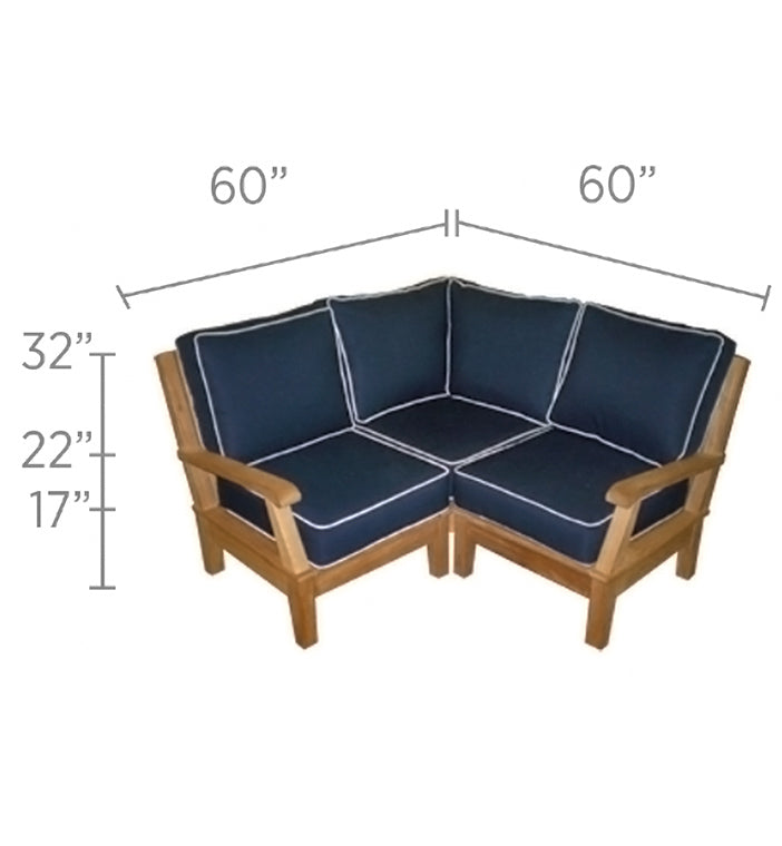 Hamptons Sectional Sofa