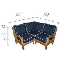 Hamptons Sectional Sofa