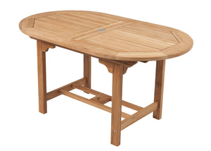 Family Oval Expansion Umbrella Table