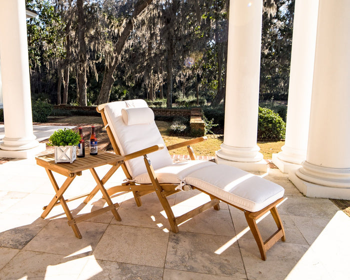 Royal Teak Steamer Lounge