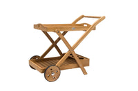 Royal Teak Tray Cart
