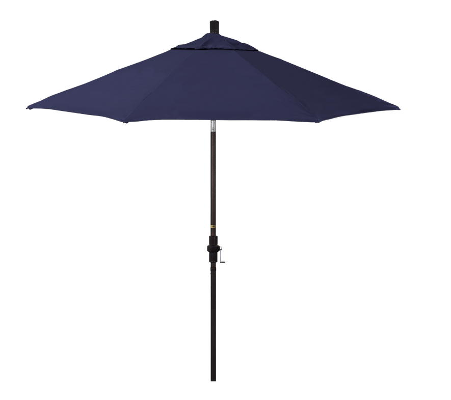 9' Aluminum Umbrella (Bronze Finish) Teak Plus Furniture