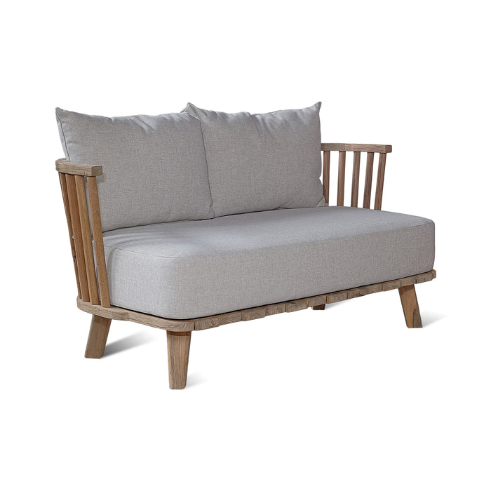 Maldive Double Chair with cushion (All wood)