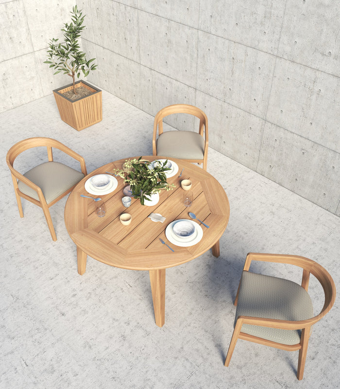 Piedra Round Dining Table 130cm
