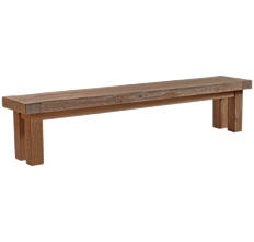 Long Bench Rustic Frame for 250 cm Table