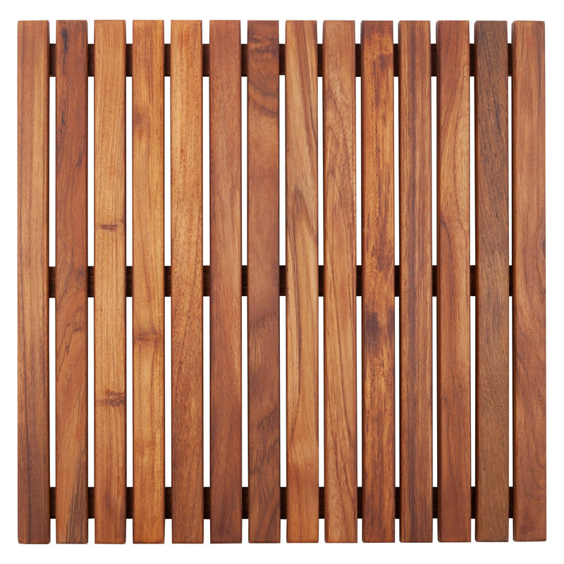 Teak Shower Mat 19.6"