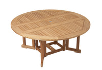 Round Drop Leaf Table