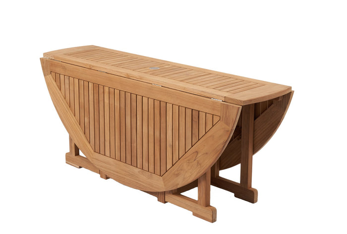 Round Drop Leaf Table