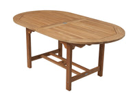 Family Oval Expansion Umbrella Table