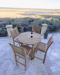 Classic Teak Bar Chair