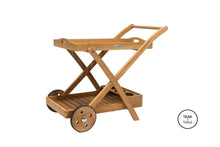 Load image into Gallery viewer, Teak Tray Cart
